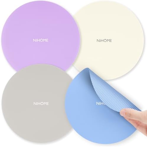 NiHome Silicone Jar Opener Gripper Pads, 6 in by NiHome