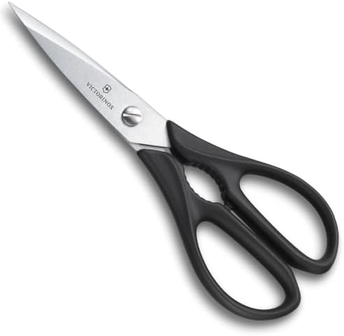 Victorinox Black Handled Kitchen Scissors by Unknown