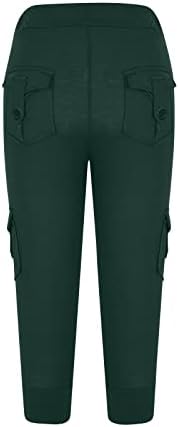 Cargo Capris for Women Casual Summer 2026 Plus Size Capri Pants Lightweight - Image 3