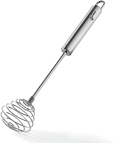 Whisk, Stainless Steel Spring Whisk, Balloon Whisk Egg Beater by Tafond