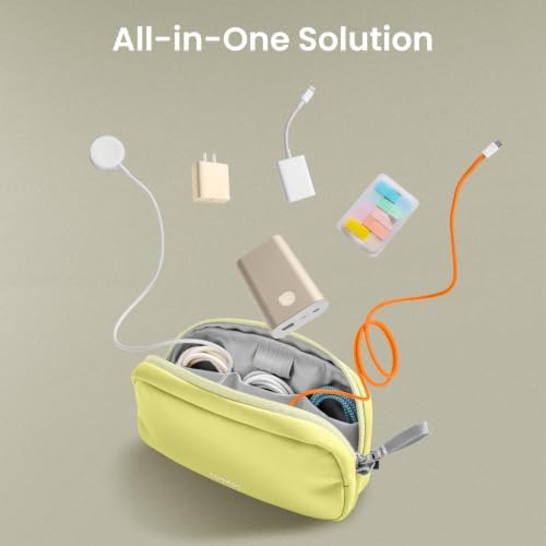 tomtoc Electronics Organizer Travel Case, Cable Organizer - Image 3