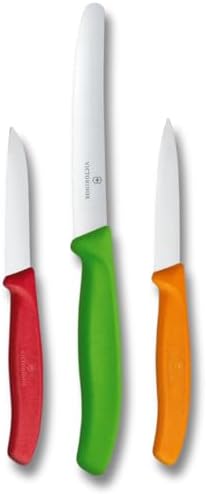 Victorinox Swiss Classic Multicolored 3-Piece Paring Knife Set by Unknown