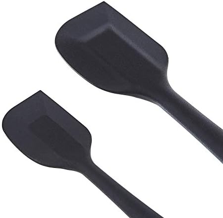 Amazon Basics Non-Stick Heat Resistant Silicone Spatula Set, Dishwasher Safe - Image 3