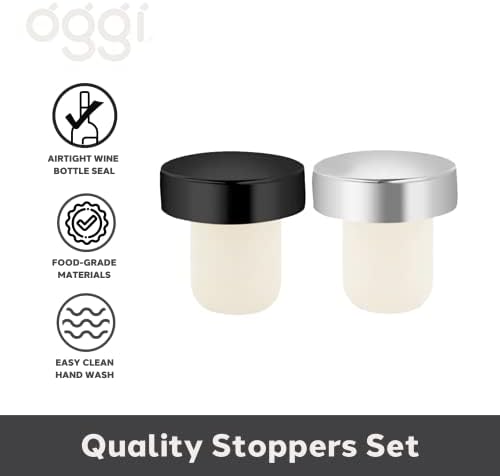 OGGI T-shaped Wine Corks, Cork Wine Stoppers - Image 2