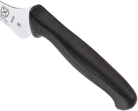 Mercer Culinary M23890 Millennia Black Handle, 9-Inch Offset Wavy Edge - Image 4