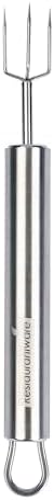 Restaurantware 6 in Stainless Steel Potato Peeling Fork by Restaurantware