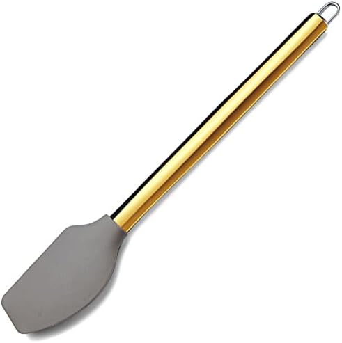 Gold Spatulas, Berglander Non-stick Silicone Flexible Scrapers Baking Mixing by Berglander