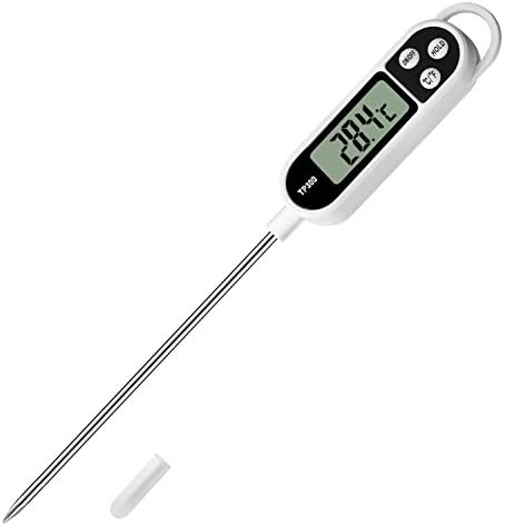 Digital Meat Food Thermometer for Cooking Kitchen BBQ, Probe Instant Read by NANGOALA