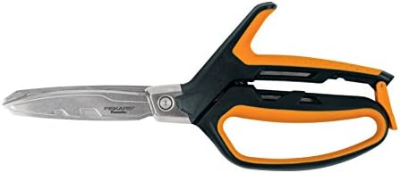 Fiskars Pro 10" PowerArc Easy Action Shears, Heavy Duty Utility Scissors by Unknown