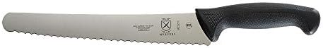 Mercer Culinary M23211 Millennia Black Handle, 10-Inch Left Handed Wavy Edge by MercerCulinary