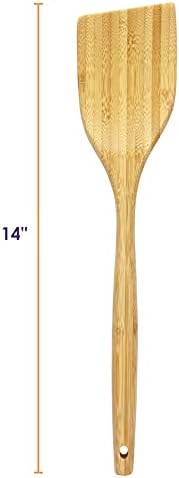 Totally Bamboo Angled Spatula Bamboo Cooking Utensil - Image 5