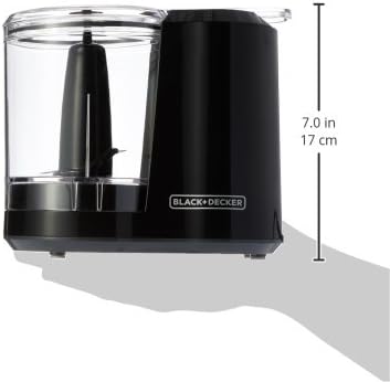 BLACK+DECKER 3-Cup One-Touch Food Chopper - Image 3
