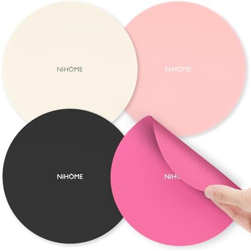 NiHome Silicone Jar Opener Gripper Pads, 6 in by NiHome