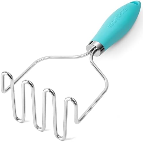 Rainspire Potato Masher Stainless Steel, Mashed Potato Masher Kitchen Tool by Rainspire
