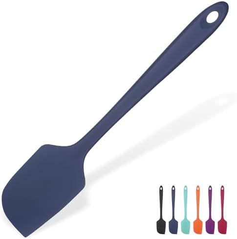 U-Taste Silicone Large Spatula, 600ºF High Temp, Midnight Blue by U-Taste