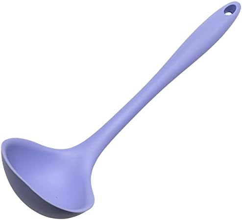 Chef Craft Premium Silicone Cooking Ladle, 11.25 inch, Pastel Blue by ChefCraft