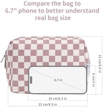 Narwey Makeup Bag Travel Toiletry Bag, Cosmetic Bag - Image 5