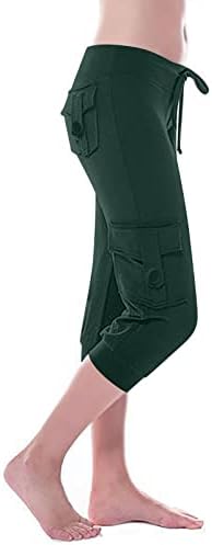 Cargo Capris for Women Casual Summer 2026 Plus Size Capri Pants Lightweight by WKISHENL-MINIMALFASHION