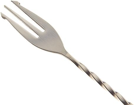 Barfly Fork Bar Spoon, End 19 5/8", Stainless Steel - Image 2