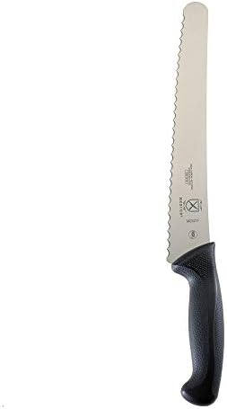 Mercer Culinary M23211 Millennia Black Handle, 10-Inch Left Handed Wavy Edge - Image 6