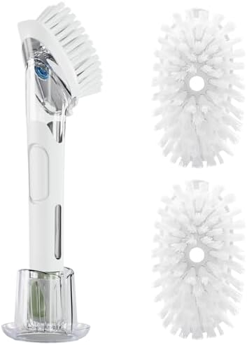 RIMAY Soap Dispensing Dish Brush Set by RIMAY