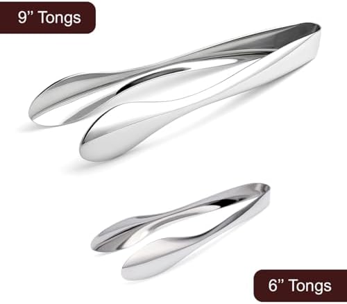 Premium Stainless Steel Serving Tongs - Image 4