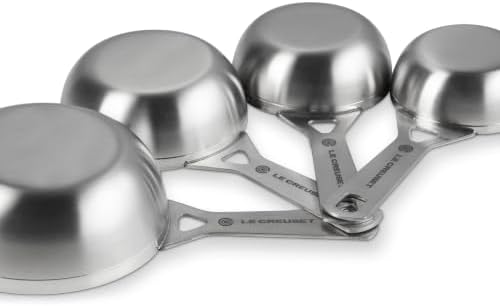 Le Creuset Stainless Steel Measuring Cups - Image 4