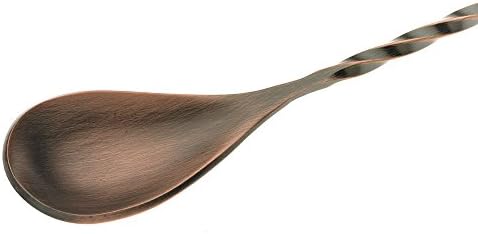 Barfly Bar Spoon, Fork End 12 3/8", Antique Copper - Image 4