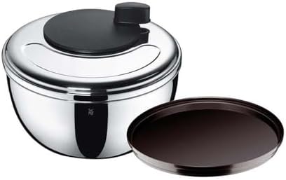 WMF Salad Spinner, Stainless Steel, 25.4 x 25.4 x 15.8 cm by WMF