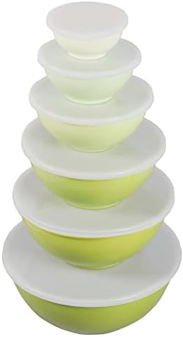 Melamine Mixing Bowls with Lids - Image 2