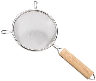 Strainer with Single Fine Mesh, 5-Inch Diameter, Stainless Steel by Unknown