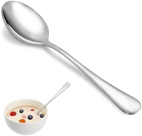 MUTNITT Dinner Spoon Set, Premium Food Grade Stainless Steel Spoons, Durable by MUTNITT