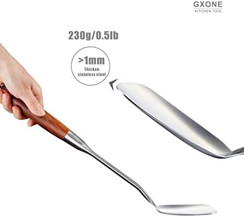 Chinese Wok Spatula, 304 Stainless Steel, - Image 4