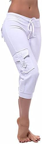 Cargo Capris for Women Casual Summer 2026 Plus Size Capri Pants Lightweight - Image 2