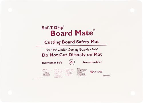 San Jamar Saf-T-Grip Cutting Board Mat Nonslip Mat - Image 2