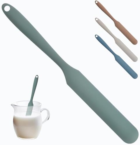 Silicone Jar Spatula, Non-Stick Heat Resistant Kitchen Thin Spatula, Sourdough by Unknown