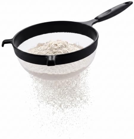 Alipis Plastic Flour Sieve, Flour Sifter, Sugar Powder Spreader, Mesh Strainer by Alipis