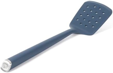 Calphalon Edge Silicone Slotted Turner, Flexible Silicone Slotted Spatula by Calphalon