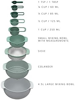 Joseph Joseph Nest 9 Plus, 9 Piece Compact Food Preparation Set - Image 2