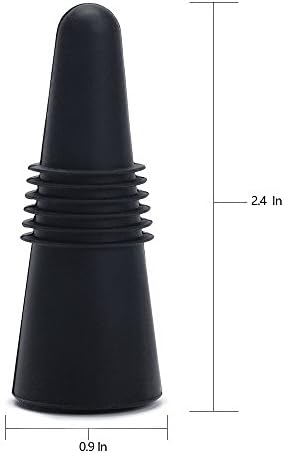 OHMAXHO Wine Stoppers, Silicone Wine Bottle stopper and Beverage Bottle Stoppers - Image 3