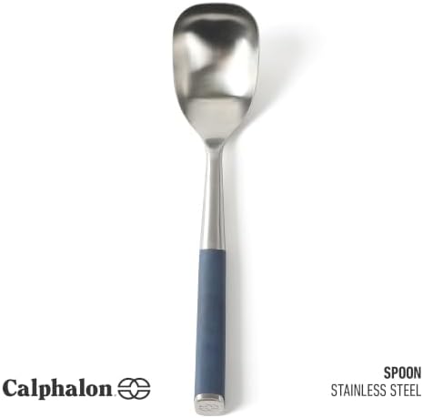 Calphalon Edge Cooking Utensil Spoon, Stainless Steel KitchenSpoon w/Heat - Image 2