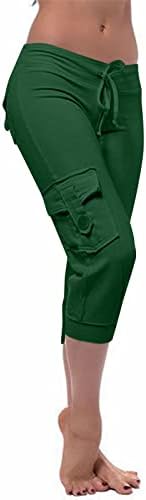 Cargo Capris for Women Casual Summer 2026 Plus Size Capri Pants Lightweight - Image 2
