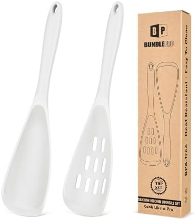 BUNDLEPRO Silicone Cooking Spoons by BUNDLEPRO
