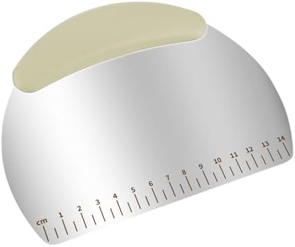 Professional Stainless Steel Dough Cutter and Scraper Combo - Image 3