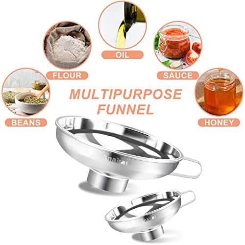 Anaeat Stainless Steel Canning Funnel - Image 7