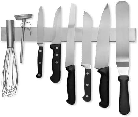 Modern Innovations 16 Inch Stainless Steel Magnetic Knife Bar by ModernInnovations