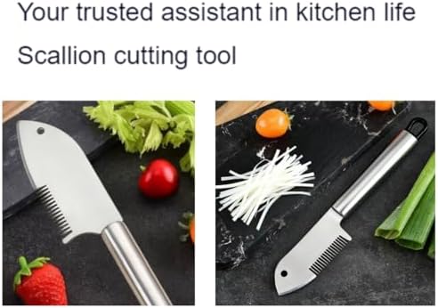 Green onion slicer, Scallion cutter, Herb scissors，Kitchen cutting tool - Image 4