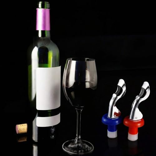 10 Pieces Silicone Wine Stoppers Expanding Manual beverage Bottle Plug Reusable - Image 2