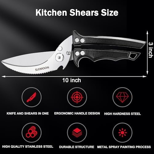Heavy Duty Kitchen Shears for Food - Image 4