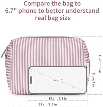 Narwey Makeup Bag Travel Toiletry Bag, Cosmetic Bag - Image 4